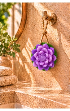 Dekoratif Kokulu Sabun & Peeling Etkili Asılabilir Dekoratif Banyo Sabunu & Yapraklı Mor Nilüfer Şekilli Katı Sabun 9,5 X3,5 Cm - 938299269 Diğer Dekoratif Kokulu Sabun & Peeling Etkili Asılabilir Dekoratif Banyo Sabunu & Yapraklı Mor Nilüfer Şekilli Katı Sabun 9,5 X3,5 Cm - 938299269 Diğer