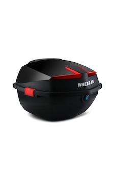 Wheelıe Xt01-b 32 Litre Motosiklet Arka Çanta Siyah Parlak Su Geçirmez Abs Top Case Çift Kilitleme Üniversal Diğer Wheelıe Xt01-b 32 Litre Motosiklet Arka Çanta Siyah Parlak Su Geçirmez Abs Top Case Çift Kilitleme Üniversal Diğer
