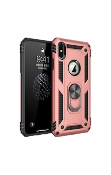 Newface - 200 - iPhone Uyumlu X Kılıf Sofya Yüzüklü Silikon Kapak - Csmo-tex - - Rose Newface - 200 - iPhone Uyumlu X Kılıf Sofya Yüzüklü Silikon Kapak - Csmo-tex - - Rose