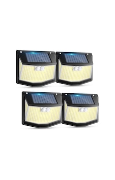 Güneş Enerjili Solar Led Bahçe Lambası Seti 248 Led 4lü Paket Güneş Enerjili Solar Led Bahçe Lambası Seti 248 Led 4lü Paket