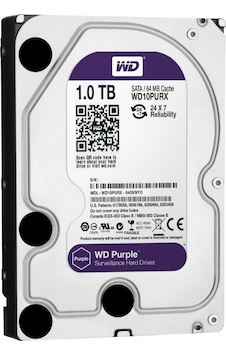 WD Purple WD10PURX 3.5" 1 TB SATA 3 HDD