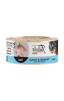 Tahılsız 85 Gr Ton Balıklı-tavuklu Kıyılmış Kedi Maması 100 G Tahılsız 85 Gr Ton Balıklı-tavuklu Kıyılmış Kedi Maması 100 G