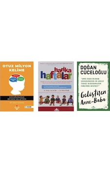 Otuz Mılyon Kelıme + Harıka Haftalar + Delıstıren Anne Baba 3 Set Otuz Mılyon Kelıme + Harıka Haftalar + Delıstıren Anne Baba 3 Set
