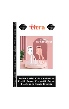 Delux Serisi Kolay Kullanım Pratik Bakım Kozmetik Gereç Elektronik Kirpik Kıvırıcı Delux Serisi Kolay Kullanım Pratik Bakım Kozmetik Gereç Elektronik Kirpik Kıvırıcı