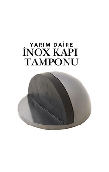 İnox Yarım Daire Yapışkanlı Kapı Tamponu Kapı Stoperi Metal Kapı Stopu Durdurucu Kapı Kolu Koruyucu İnox Yarım Daire Yapışkanlı Kapı Tamponu Kapı Stoperi Metal Kapı Stopu Durdurucu Kapı Kolu Koruyucu