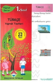 1.Sınıf Türkçe Yaprak Test Bahçe Şehir Yayın
