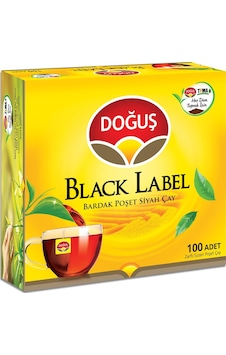 Doğuş Black Label Bardak Poşet Çay 100 Adet Doğuş Black Label Bardak Poşet Çay 100 Adet