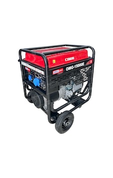 Omega OMG-15000E 15 Kva Monofaze İpli Benzinli Jeneratör