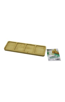 İbico İ22-227 Ahşap Bambu 4 Bölmeli Servis Sunum Tepsisi 32.8x10x1.4cm Çok Renkli İbico İ22-227 Ahşap Bambu 4 Bölmeli Servis Sunum Tepsisi 32.8x10x1.4cm Çok Renkli