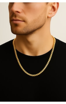 Altın Renk Cuban İnce Paslanmaz Çelik Unisex Erkek Zincir Kolye 55 Cm. Çelik Kolye - 3336 Çok Renkli Altın Renk Cuban İnce Paslanmaz Çelik Unisex Erkek Zincir Kolye 55 Cm. Çelik Kolye - 3336 Çok Renkli