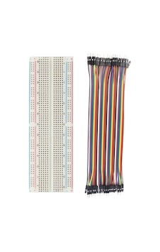 2'li Set: 830 Pin Breadboard 40 Pin Erkek-erkek Jumper Kablo 2'li Set: 830 Pin Breadboard 40 Pin Erkek-erkek Jumper Kablo