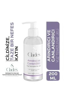 Clade's Arındırıcı Ve Canlandırıcı Yüz Temizleme Jeli 200 ML