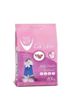 Vancat Kedi Kumu Bebek Pudralı Kalın 10 Kg Vancat Kedi Kumu Bebek Pudralı Kalın 10 Kg