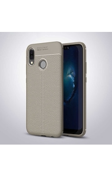 Huawei P20 Lite Kılıf Deri Görünümlü Renk Atmayan Dayanaklı Silikon Kapak Niss Huawei P20 Lite Kılıf Deri Görünümlü Renk Atmayan Dayanaklı Silikon Kapak Niss
