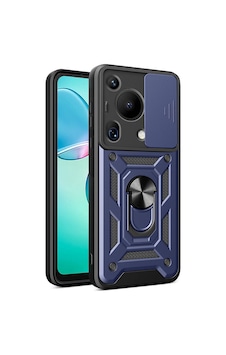 Zore Huawei Pura 70 Ultra Kılıf Magnetik Standlı Kamera Korumalı Nvth Sürgülü Vega Kapak - Mavi Zore Huawei Pura 70 Ultra Kılıf Magnetik Standlı Kamera Korumalı Nvth Sürgülü Vega Kapak - Mavi