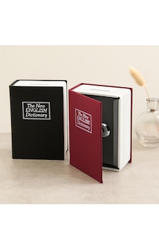 Kitap Modeli Kilitli Kasa 180x115x55 Mm - Gizli Kumbara