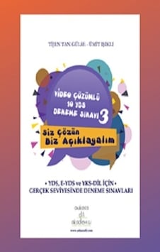 Video Çözümlü 10 YDS Deneme Sınavı-3 - Tijen Tan Gülse - Ankara Dil Akademisi Video Çözümlü 10 YDS Deneme Sınavı-3 - Tijen Tan Gülse - Ankara Dil Akademisi