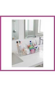 Gees Global Şeffaf Akrilik Banyo Kozmetik Düzenleyici Organizer 13x22x8 Cm Gbzs Gees Global Şeffaf Akrilik Banyo Kozmetik Düzenleyici Organizer 13x22x8 Cm Gbzs