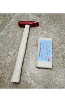 Laminant Parke Orta Polyamid Döşeme Çakma Takozu 2cm 15cm Ve 500gr Çekiç