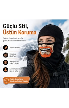 Ulupazarlama Unisex Sakallı Puro Baskılı Balaklava 1 Adet Tek Beden Viskoz Kask İçi Outdoor Maske Çok Renkli Ulupazarlama Unisex Sakallı Puro Baskılı Balaklava 1 Adet Tek Beden Viskoz Kask İçi Outdoor Maske Çok Renkli
