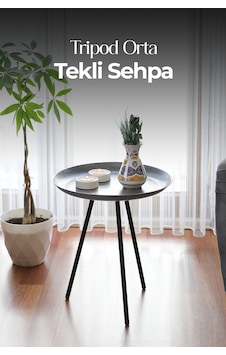 Tripod Orta Tekli Sehpa Tripod Orta Tekli Sehpa