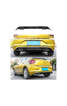 VW POLO DİFÜZÖR ARKA TAMPON EKİ 2018-2022 VW POLO DİFÜZÖR ARKA TAMPON EKİ 2018-2022