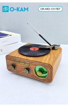 O-kam Ok-1317bt Pikap Tasarımlı Retro Radyo