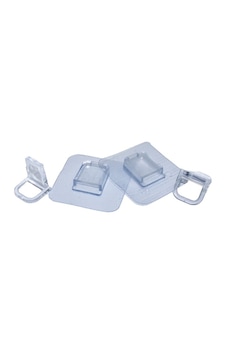 Enfa Enf-341 4 Parça Raf Ayak Aparatı Şeffaf Pvc Yapışkanlı- 10'li Paket Enfa Enf-341 4 Parça Raf Ayak Aparatı Şeffaf Pvc Yapışkanlı- 10'li Paket