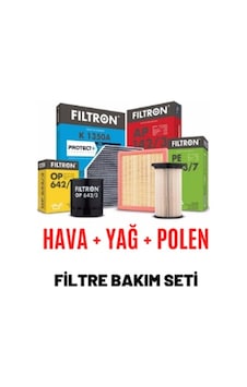 Filtron Renault Clıo 4 0.9 Tce Benzin Filtre Bakım Seti Filtron Renault Clıo 4 0.9 Tce Benzin Filtre Bakım Seti