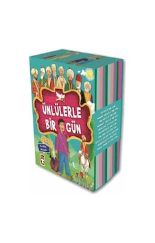 Ünlülerle Bir Gün - 10 Kitap Takım - Mustafa Orakçı - Timaş Çocuk Ünlülerle Bir Gün - 10 Kitap Takım - Mustafa Orakçı - Timaş Çocuk