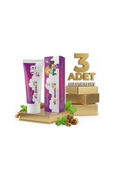 Naturalive Çocuk Diş Macunu 3x75 Ml/100 Gr Naturalive Çocuk Diş Macunu 3x75 Ml/100 Gr