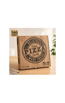 Pizza Kutusu 36 X 36 Cm 100 Adet Karton Pizza Paketleme Kutusu - 917528078 Pizza Kutusu 36 X 36 Cm 100 Adet Karton Pizza Paketleme Kutusu - 917528078