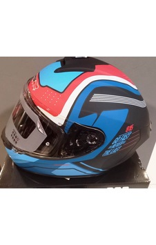 Rs2 320 Dp815 Mavi Kırmızı Siyah Kapalı Kask Rs2 320 Dp815 Mavi Kırmızı Siyah Kapalı Kask