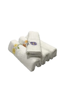 Bulteks Pano Nakışlı Desen 2 El Havlusu 30x50 4 Renk Bulteks Pano Nakışlı Desen 2 El Havlusu 30x50 4 Renk