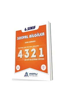 Avantaj 6. Sınıf Sosyal Bilgiler 4321 Soru Bankası 2023 Avantaj 6. Sınıf Sosyal Bilgiler 4321 Soru Bankası 2023