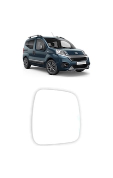 Fiat Fiorino 2007 - 2024 Uyumlu Sağ Dikiz Ayna Camı Elektrikli Isıtmalı Yolcu Tarafı 71765389