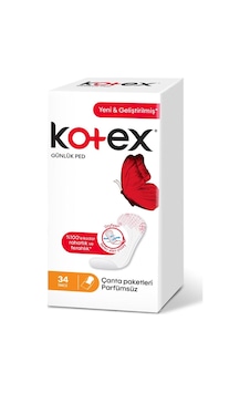 Kotex Lightdays Parfümlü Günlük Ped 34'lü