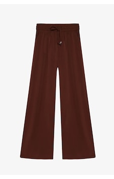 Quzu Beli Lastikli Bol Paça Kahverengi Kadın Pantolon 70858 Kahverengi Quzu Beli Lastikli Bol Paça Kahverengi Kadın Pantolon 70858 Kahverengi
