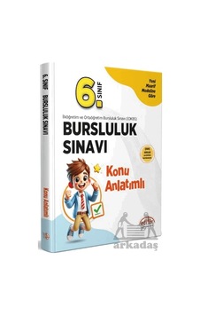 6. Sınıf Bursluluk Sınavı Konu Anlatımlı Ciltli Editör Yayınevi