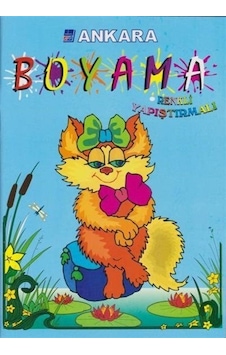 Stickerli Kalın Boyama (Açık Mavi) / Kolektif Stickerli Kalın Boyama (Açık Mavi) / Kolektif