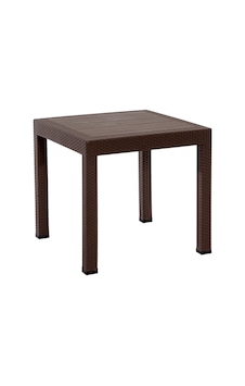 Rattan 80x80 Camsız Kahve Masa - Bahçe&balkon&teras Koyu kahverengi Rattan 80x80 Camsız Kahve Masa - Bahçe&balkon&teras Koyu kahverengi