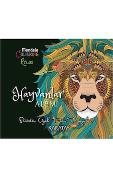 Büyükler Için Hayvanlar Alemi Mandala Boyama Kitabı N11.126 Büyükler Için Hayvanlar Alemi Mandala Boyama Kitabı N11.126