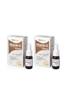 Wellcare Vitamin D3 1000 Iu Intense Damla 12 Ml-2 Adet Wellcare Vitamin D3 1000 Iu Intense Damla 12 Ml-2 Adet