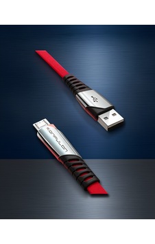 Şarj Kablosu - Dc16 Micro Usb 1m 2.4a - Kırmızı Şarj Kablosu - Dc16 Micro Usb 1m 2.4a - Kırmızı