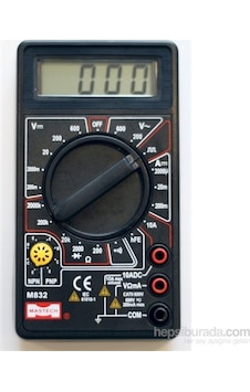 Mastech Sinometer M 832 Dijital Voltmetre