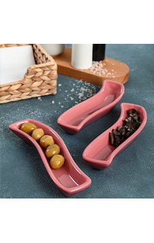Keramika Gül Kurusu İvory Zeytinlik 3 Adet 18 CM Keramika Gül Kurusu İvory Zeytinlik 3 Adet 18 CM