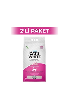 Cat's White Pudralı Kedi Kumu 5 Lt 2 Adet Cat's White Pudralı Kedi Kumu 5 Lt 2 Adet