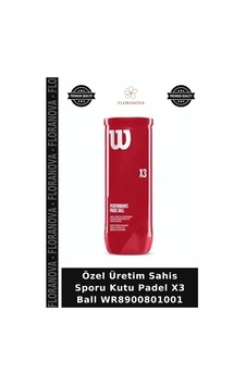 Özel Üretim Sahis Sporu Kutu Padel X3 Ball Wr8900801001 Özel Üretim Sahis Sporu Kutu Padel X3 Ball Wr8900801001