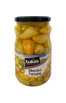4 Adet Tukaş Biberiye Turşusu 335 G 4 Adet Tukaş Biberiye Turşusu 335 G