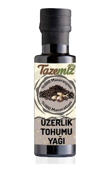 Tazemiz Üzerlik Tohumu Yağı 100 ML - Maserasyon Tazemiz Üzerlik Tohumu Yağı 100 ML - Maserasyon